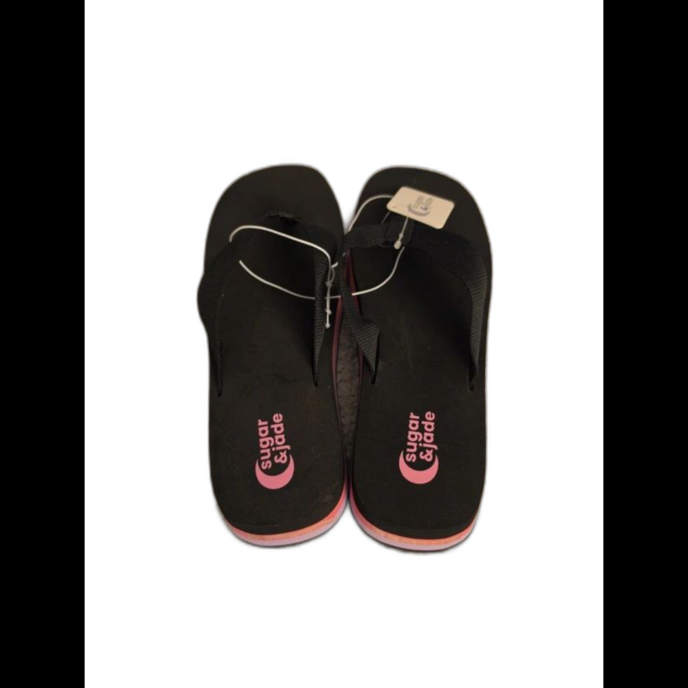 Sugar & Jade Platform Thong Sandals Big Girls Size 6
